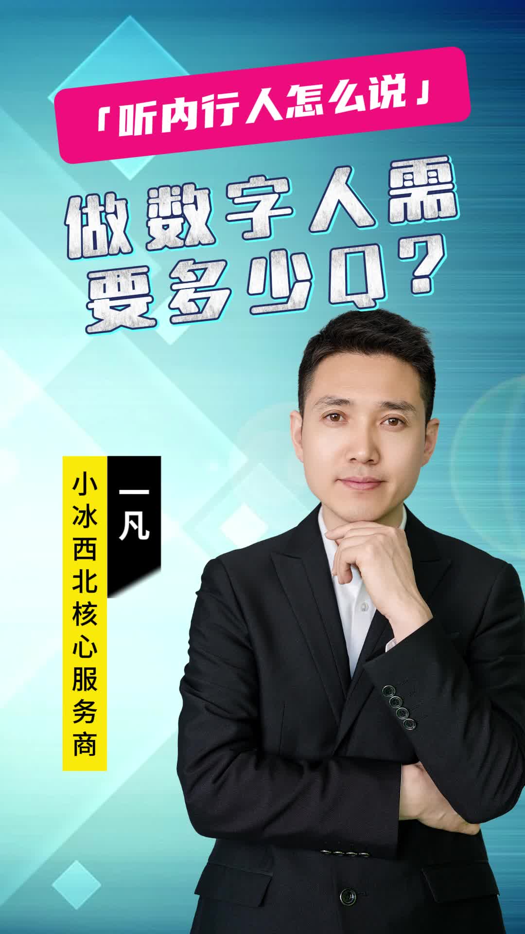 S1小样本案例做一个数字人多少钱